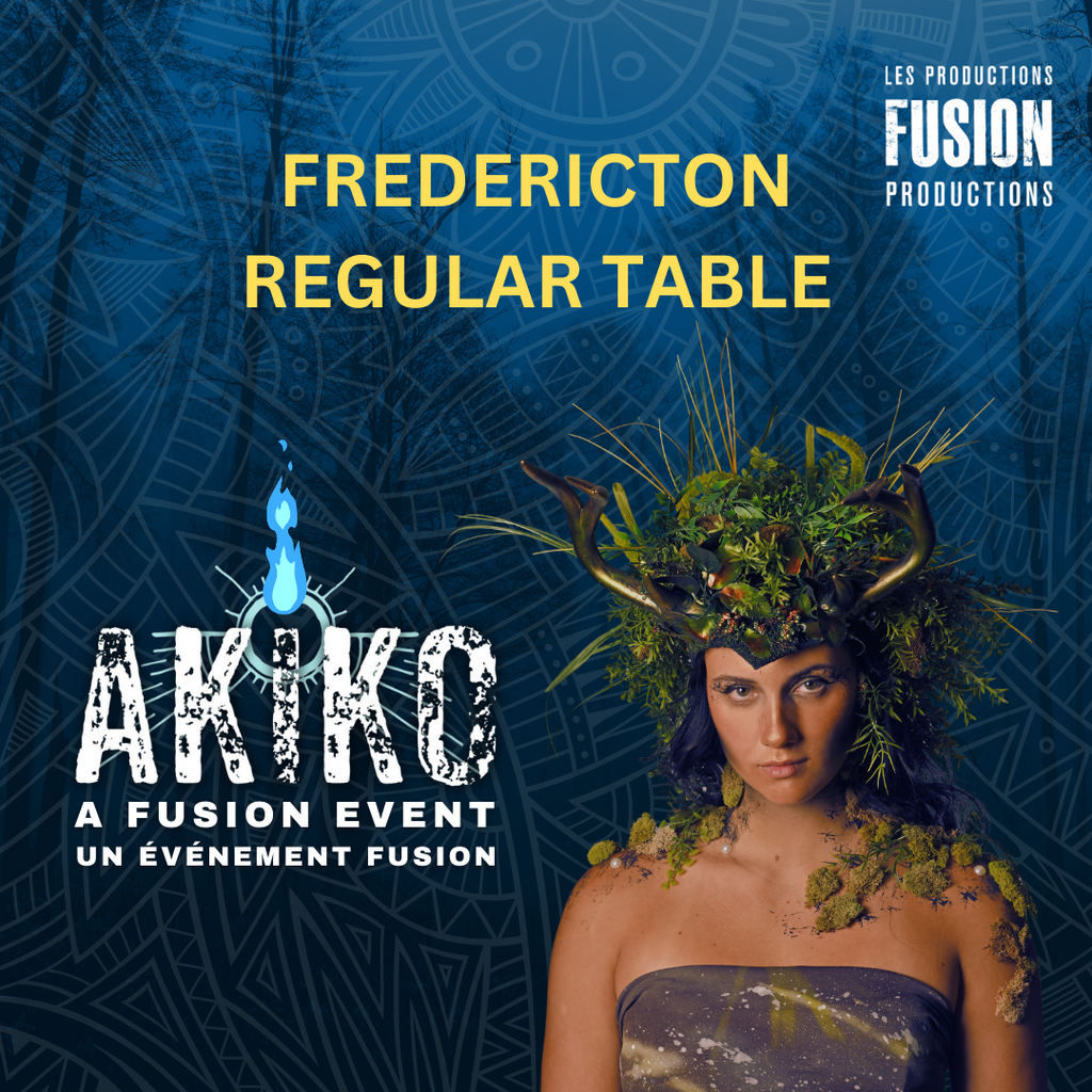 FUSION FREDERICTON - CURRIE CENTER - DISCOUNTED TABLE - OCT 21