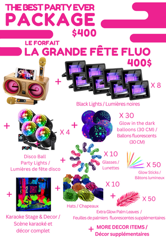 Glow Party - The Best Party Ever Package
